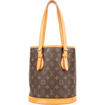 Louis Vuitton Monogram Canvas Bucket PM Shoulder Bag - vintageandkickz