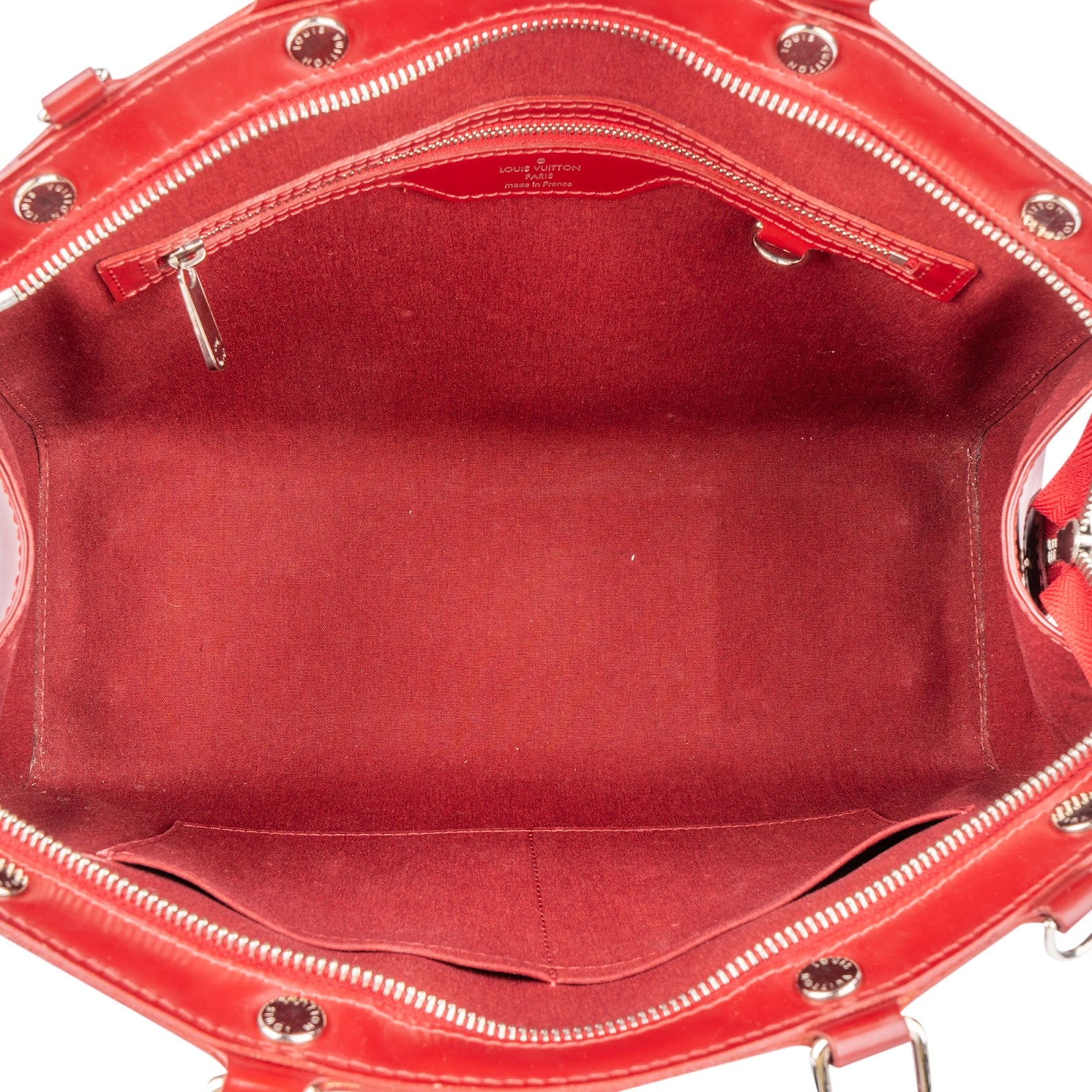 [🔄️B23 / F43] Louis Vuitton Red Epi Leather Cluny MM Crossbody Bag - vintageandkickz