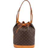 Louis Vuitton Monogram Canvas Sac Noé Grande Shoulder Bag