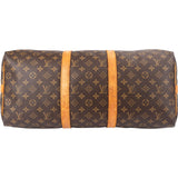 Louis Vuitton Monogram Canvas Keepall 50 Bandoulière Travel Bag