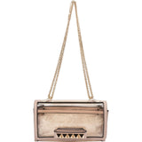 Valentino Garavani Transparent PVC Rockstud Spike Small Crossbody Bag
