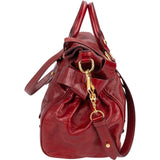 Miu Miu Vitello Lux Bow City Satchel Handbag