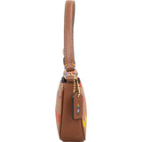 Coach Monogram Signature Canvas Rainbow Nolita 15 Handbag