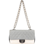 Chanel Quilted Tricolor Lambskin Single Flap Crossbody Bag - vintageandkickz