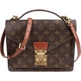 Louis Vuitton Monogram Canvas Monceau Handbag