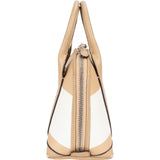 Coach Colorblock Stripe Mini Dome Satchel Handbag