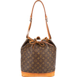 [🔄️B15 / F09] Louis Vuitton Monogram Canvas Sac Noé Grande Shoulder Bag - vintageandkickz