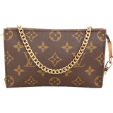 Louis Vuitton Monogram Canvas Mini Bucket Pochette Accessoires Shoulder Bag