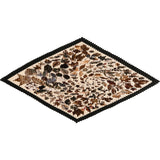 Hermès Autumn Leaf Print Plissé Tuch Scarf