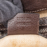 Gucci Monogram GG Canvas Jolicoeur Horsebit Tote Shoulder Bag