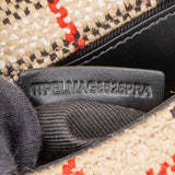 Burberry Tweed Check Lola Small Bouclé TB Crossbody Bag