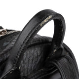 MCM Visetos Monogram Black Small Studded Stark Backpack