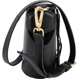 See by Chloé Grained Leather Joan Mini Bucket Crossbody Bag