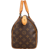 Louis Vuitton Monogram Canvas Speedy 25 Handbag