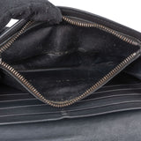 Bottega Veneta Black Intrecciato Leather Continental Wallet