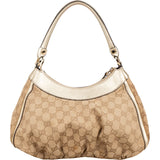 Gucci Monogram GG Canvas Abbey D-Ring Hobo Shoulder Bag