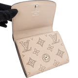 Louis Vuitton Canvas Monogram Mahina Leather Iris Compact Wallet