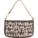 Louis Vuitton Monogram Canvas Limited Graffiti Pochette Accessoire Handbag