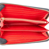 Prada Vitello Grained Leather Large Zip Around Wallet 1ML506