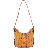 MCM Monogram Visetos Hobo Crossbody Bag