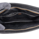 Louis Vuitton Noir Epi Leather Pochette Homme Clutch