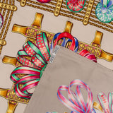 Hermès Les Rubans du Cheval Silk 90 Scarf Tuch