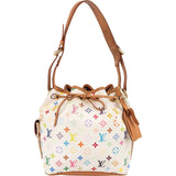 Louis Vuitton Monogram Murakami Multicolor Canvas Sac Noé Petit Shoulder Bag