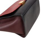 Celine Tricolor Leather Trapeze Handbag