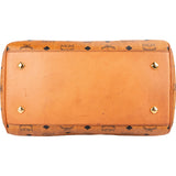 MCM Monogram Visetos Heritage Boston Handbag