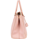 Prada Pink Saffiano Leather Galleria Handbag - vintageandkickz