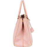 Prada Pink Saffiano Leather Galleria Handbag - vintageandkickz
