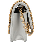 Chanel Quilted Lambskin Mini Adjustable Wallet On Chain Crossbody Bag