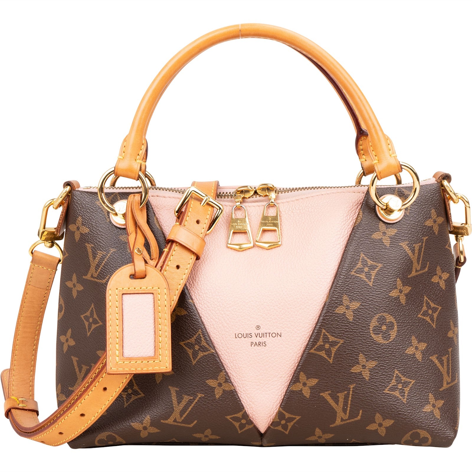 Louis Vuitton Monogram Canvas V Tote BB Handbag - vintageandkickz