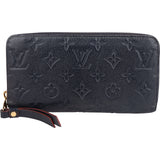 Louis Vuitton Monogram Empreinte Leather Zippy Wallet