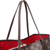 Louis Vuitton Monogram Damier Ebene Canvas Neverfull MM Shoulder Bag