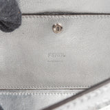 Fendi FF Sequin Embroidered Monogram Baguette Shoulder Handbag
