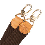 Louis Vuitton Vachetta Leather & Cotton Adjustable Bag Strap