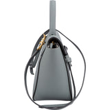 Céline Light Blue Grained Calfskin Leather Nano Belt Handbag