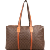 Celine Macadam Monogram Canvas Boston 50 Travel Bag
