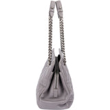 Chanel Quilted Glazed Calfskin Modern Chain Tote Shoulder Bag