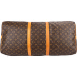 Louis Vuitton Monogram Canvas Keepall 60 Bandoulière Travel Bag