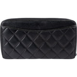 Chanel Quilted Lambskin CC Long Zipped Wallet