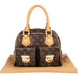 Louis Vuitton Monogram Canvas Manhattan PM Handbag
