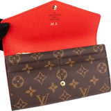 Louis Vuitton Monogram Canvas Sarah Wallet