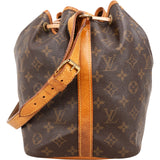 Louis Vuitton Monogram Canvas Sac Noé Petit Shoulder Bag