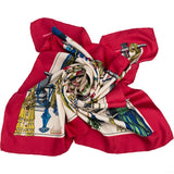 Hermès Passementerie Silk Carre 90 Scarf Tuch