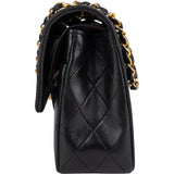 Chanel Quilted 24K Gold Lambskin Medium Double Flap Shoulder Bag