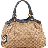 Gucci Monogram GG Canvas Sukey Handbag