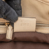 Gucci Monogram GG Canvas Bamboo Tassel Tote Shoulder Bag