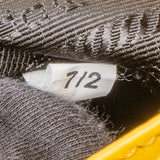 Prada Yellow Patent Leather Triangle Cleo Shoulder Bag